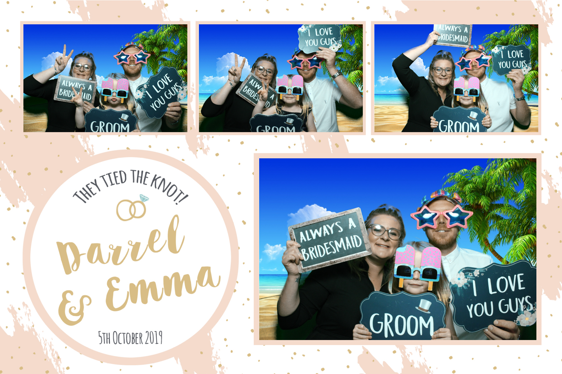 Darrel and Emma | View more photos from the event at gallery.blissbooth.co.uk/u/BlissBooth/Darrel-and-Emma